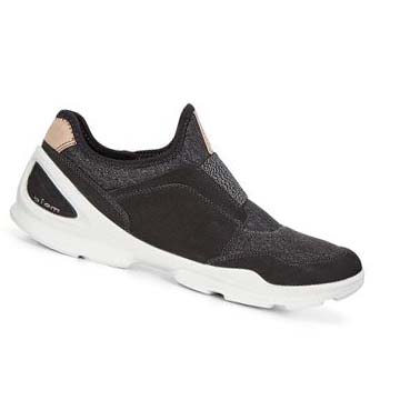 Ecco Biom Street. Slip-on Sneakers Dam Svarta | SE 212OKI